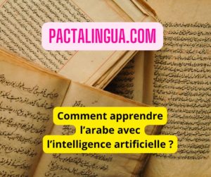 Apprentissage de la langue arabe avec PactaLingua